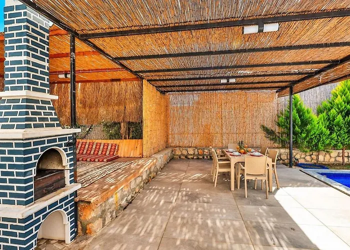 Patara 3 Bedroom Secluded With Private Pool Hot Tub * Kalkan